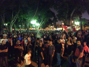 بالفيديو: أولي - تظاهرة حاشدة في مدينة يافا تنديداً بجرائم الاحتلال بقطاع غزة